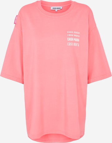 T-Shirt Casa Mara en rose : devant