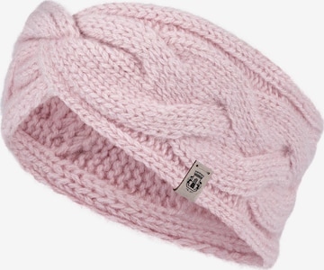 Bandeau Roeckl en rose : devant