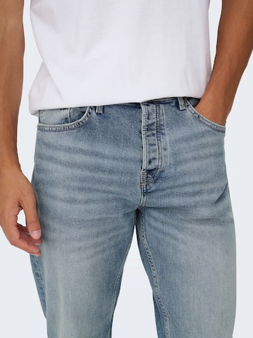 Only & Sons Regular Jeans 'ONSEdge' in Blue