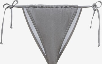Pantaloncini per bikini 'Nele' di LSCN by LASCANA in argento: frontale