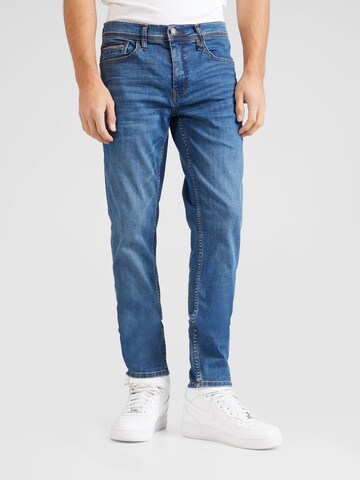 Jack's regular Jeans i blå: forside