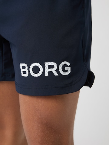BJÖRN BORG Voľný strih Športové nohavice - Modrá