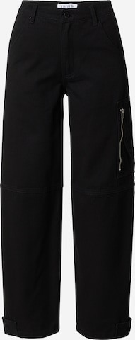 juoda EDITED Džinsai 'Rieke': priekis