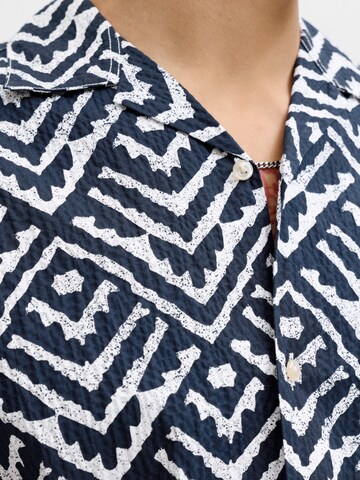 Comfort fit Camicia 'JJMILO' di JACK & JONES in blu