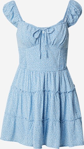 HOLLISTERLjetna haljina 'SOFIA' - plava boja: prednji dio