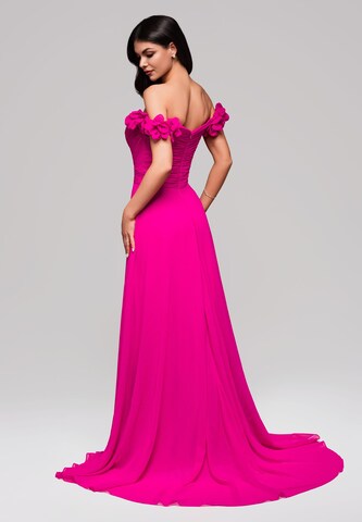 Robe de soirée Ombre en rose