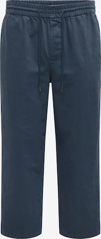 Pantalon 'ONSTimes' Only & Sons en bleu : devant