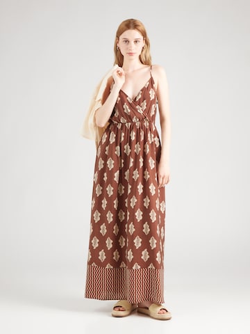 Robe d’été 'VMROMA' VERO MODA en marron : devant