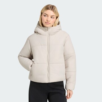 Giacca sportiva 'Essentials' di ADIDAS SPORTSWEAR in beige: frontale
