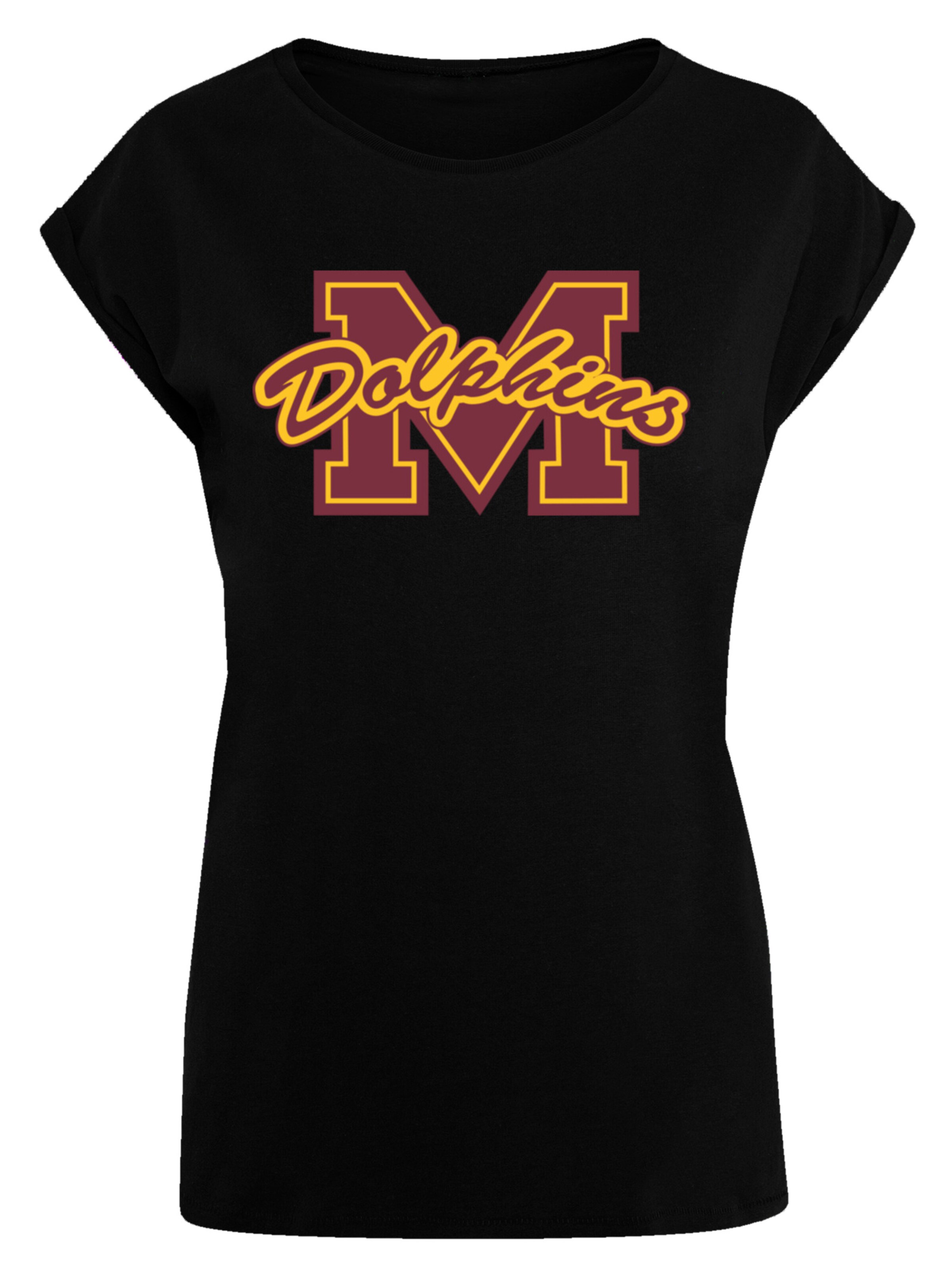 T-shirt 'Sex Education M Dolphins Netflix TV Series' F4NT4STIC en noir : devant