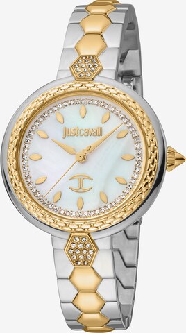 Just Cavalli Time Set: Uhr und Armband in Gold: predná strana