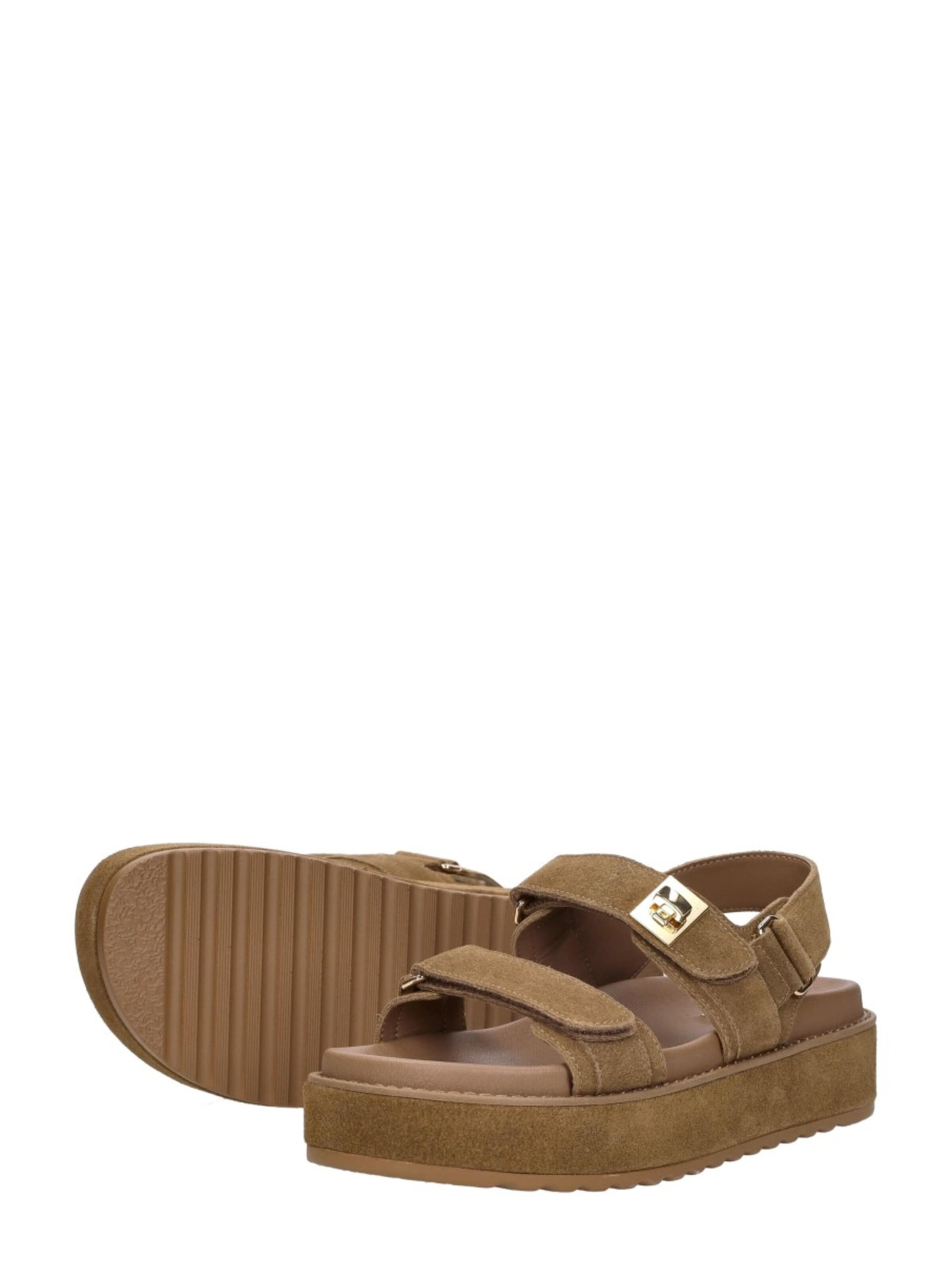 STEVE MADDEN Sandaal 'Bigmona' in Bruin