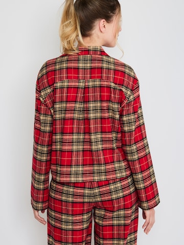 Joop Jeans - Camisa de pijama ' After Dark ' em vermelho