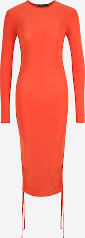 Nasty Gal Petite Dress in Orange: front