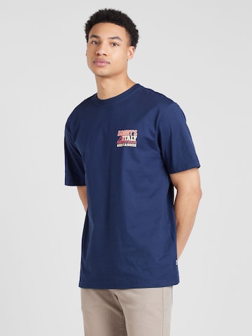 T-Shirt 'KYSON' Only & Sons en bleu : devant