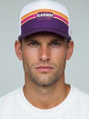 Blackskies Athletic Cap 'Pro Flow Sport Performance' in Purple: front