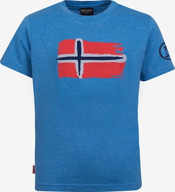 TROLLKIDS Performance Shirt in Blue: front