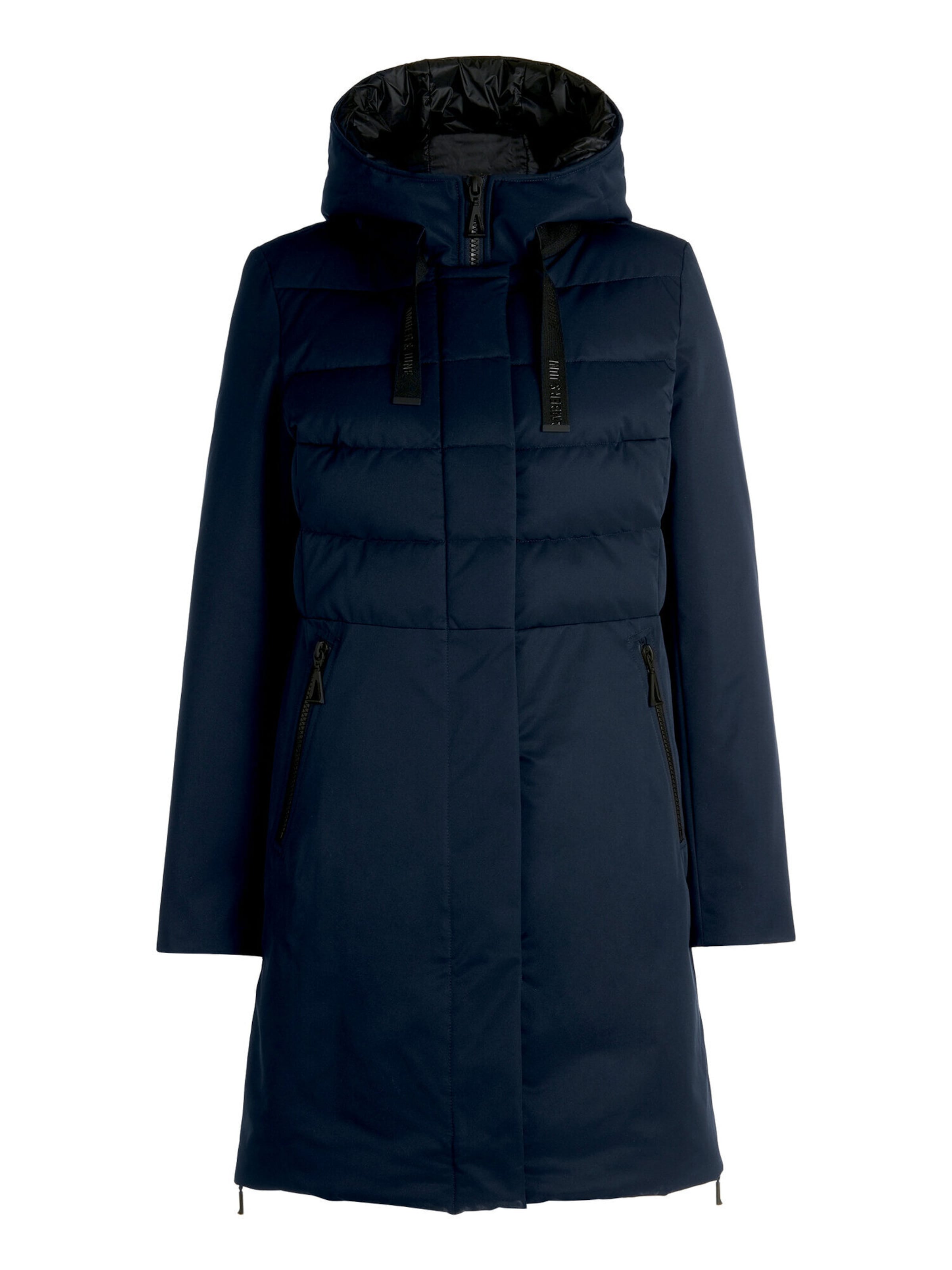 Veste d’hiver Amber & June en bleu : devant