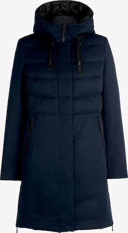 Amber & June Winterjacke Kunstdaune in Blau: Vorderseite