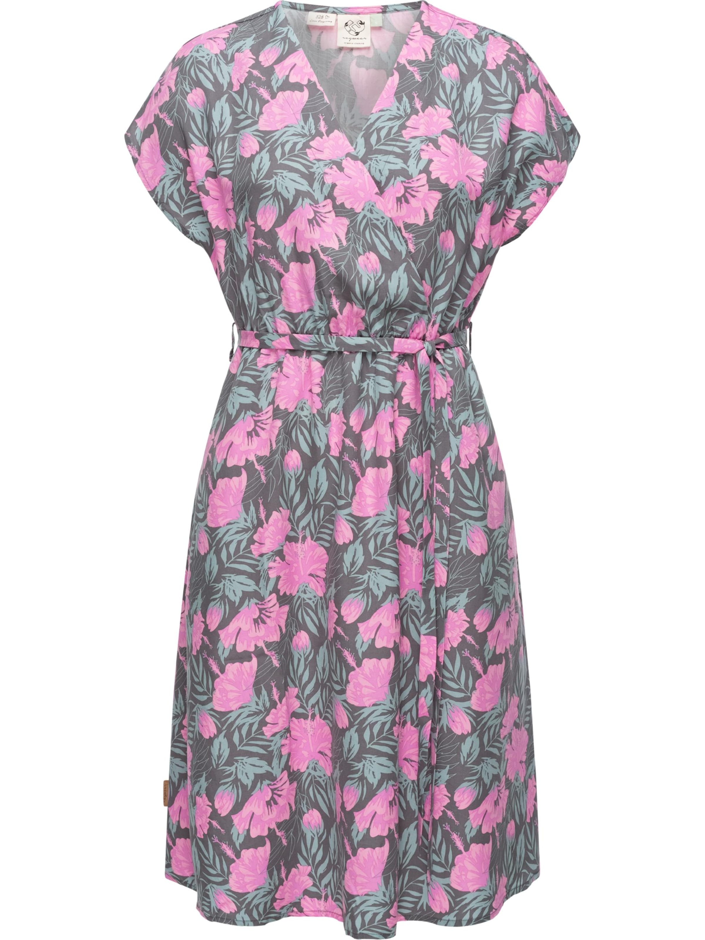 Ragwear Letní šaty 'Selyma ' – šedá: přední strana