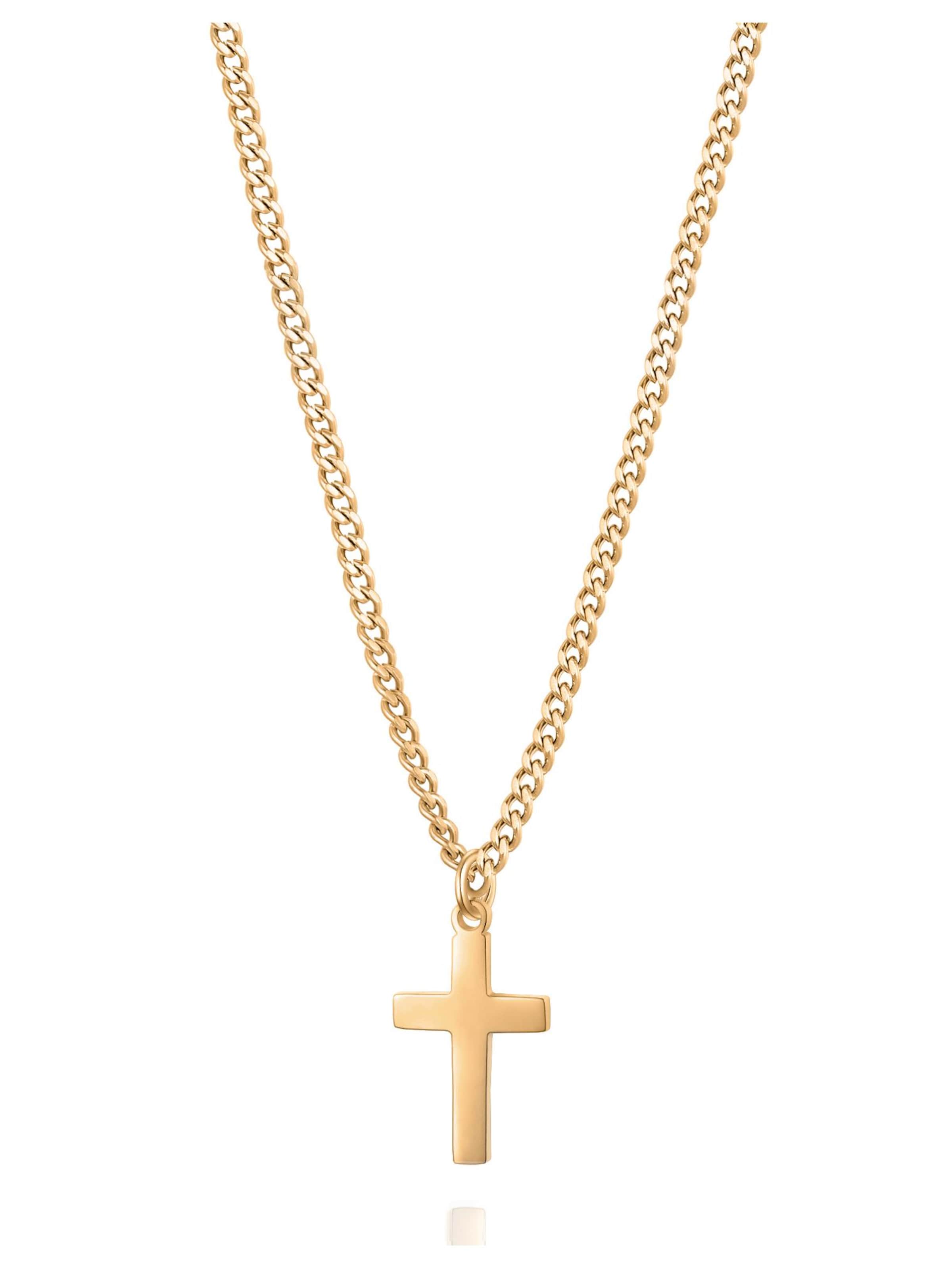 day berlin Necklace 'Line' in Gold: front