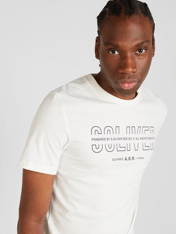 s.Oliver T-Shirt in Weiß