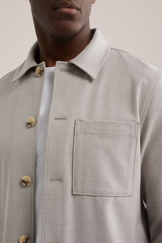 WE Fashion Regular Fit Hemd in Grau