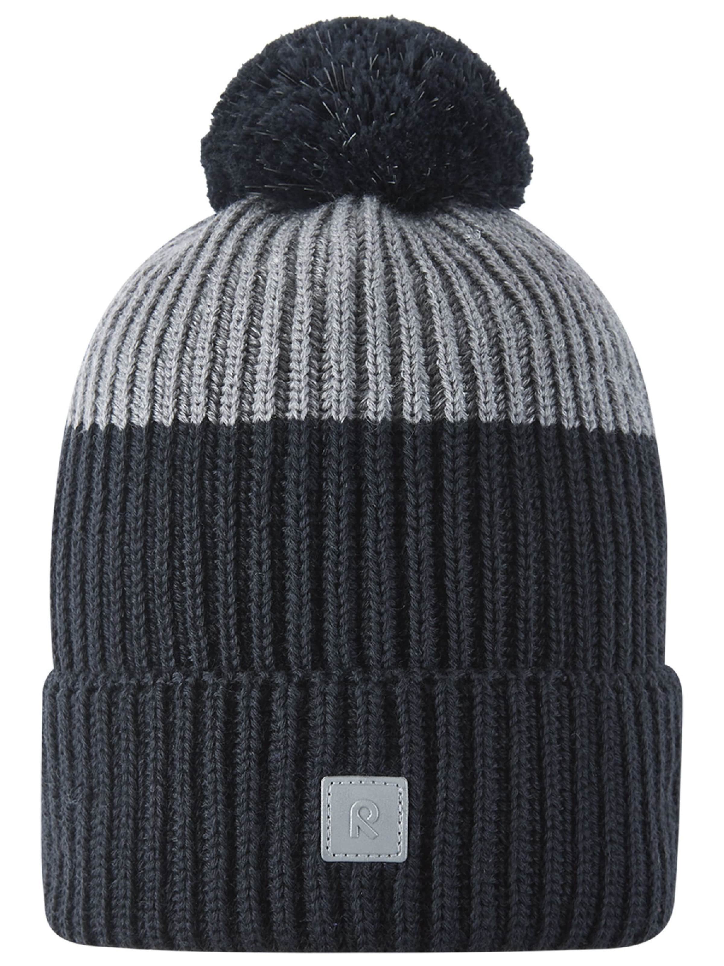 Bonnet 'Pilke' Reima en noir : devant