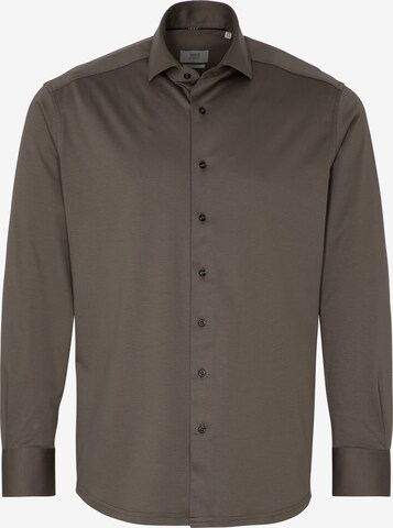 ETERNA Button Up Shirt in Grey: front