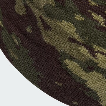 Bonnet 'CUFFLESS CAMO' ADIDAS ORIGINALS en vert