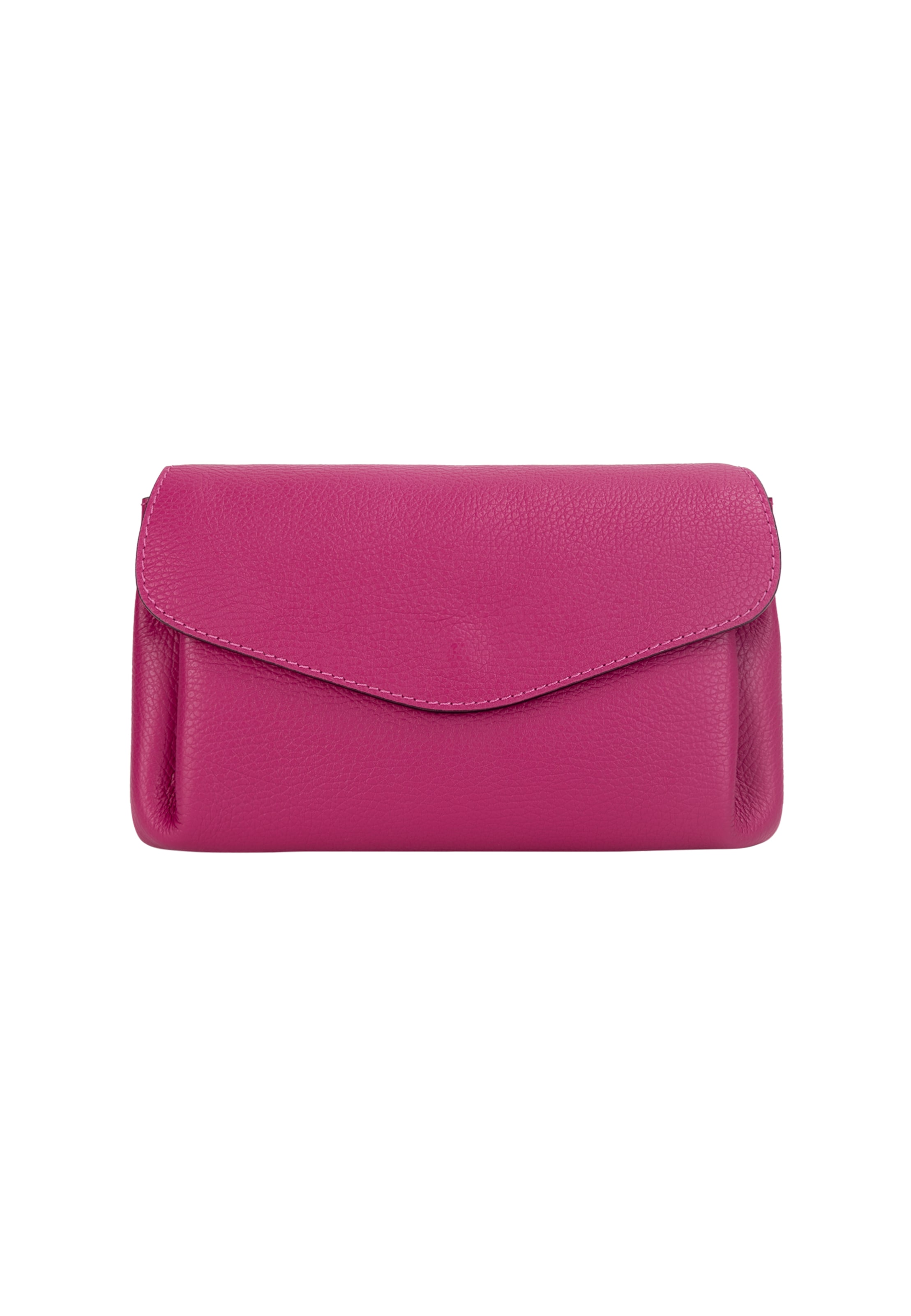 Usha Clutch in Roze: voorkant