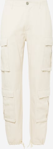 Sixth June Regular Cargobroek in Beige: voorkant