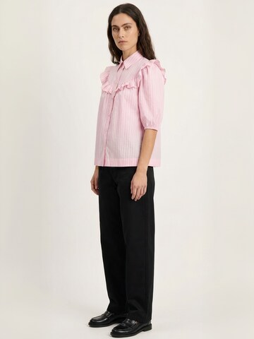 Crās - Camisa ' Ellencras ' em rosa