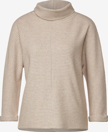 STREET ONE Shirt in Beige: predná strana