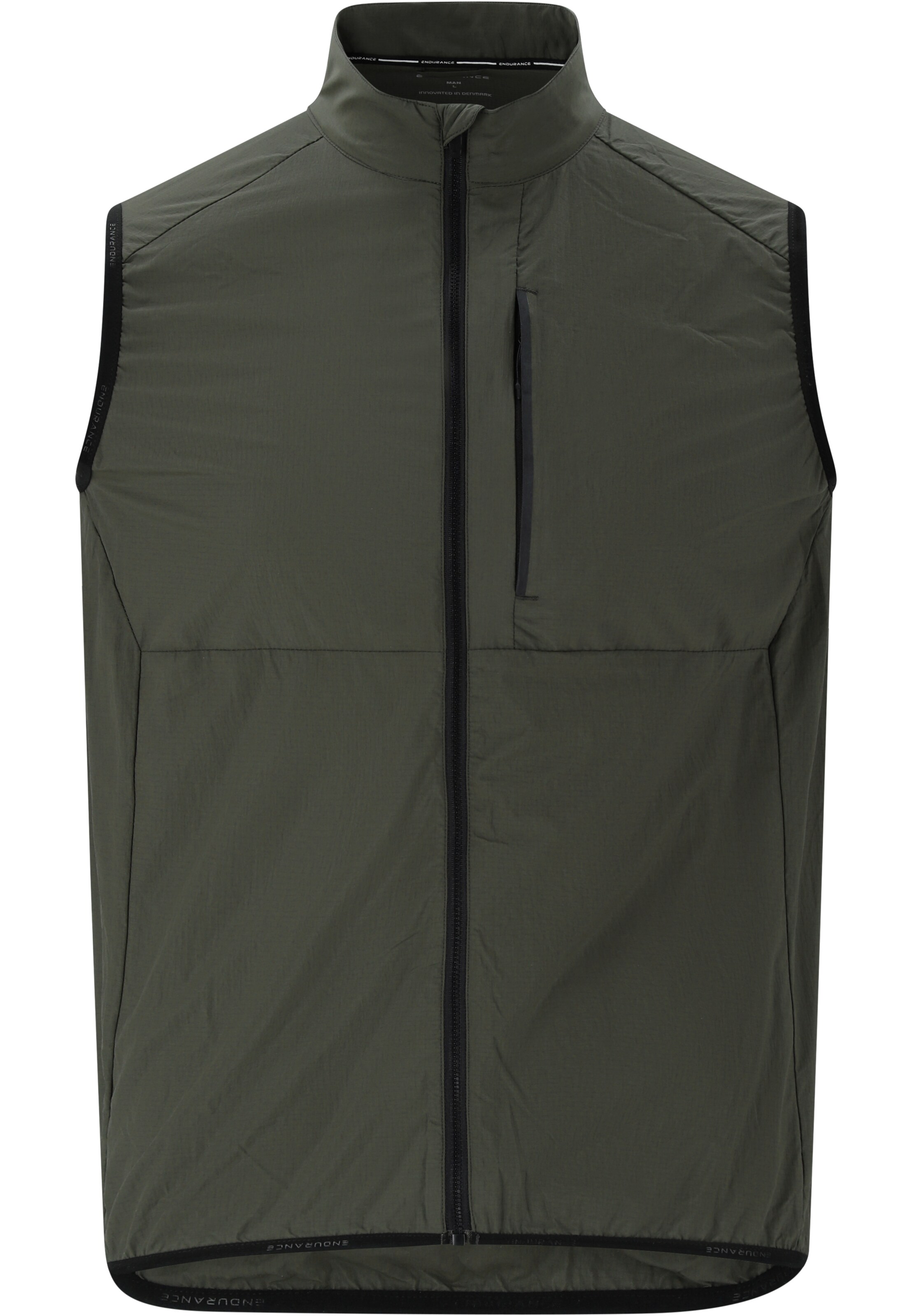 ENDURANCE Sportbodywarmer 'Nimbos' in Groen: voorkant