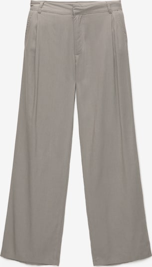 Pull&Bear Pleat-Front Pants in Grey, Item view