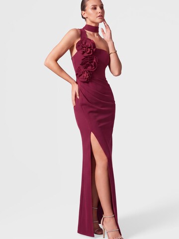 Ombre - Vestido de noche en rojo