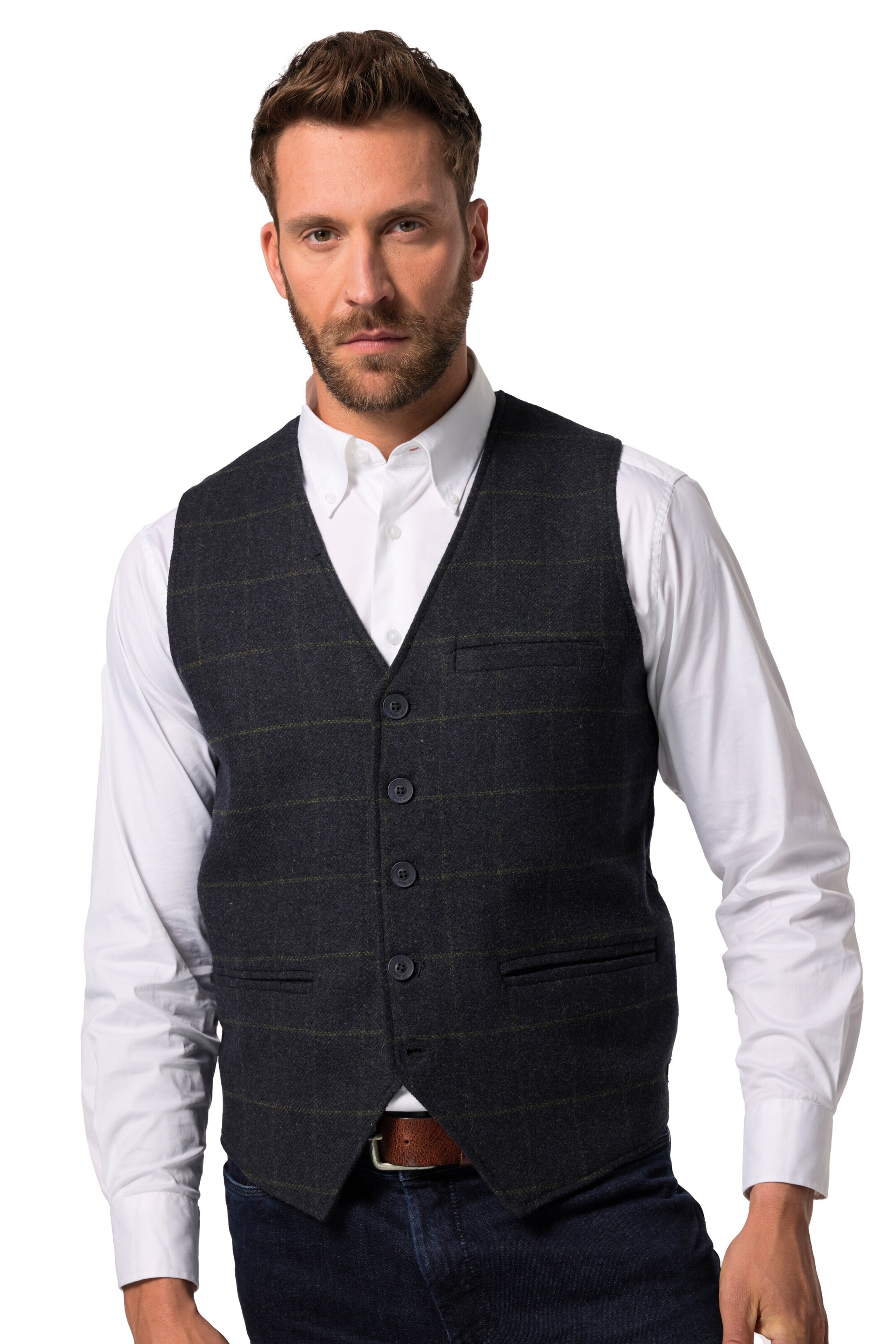 JP1880 Weste in Grau