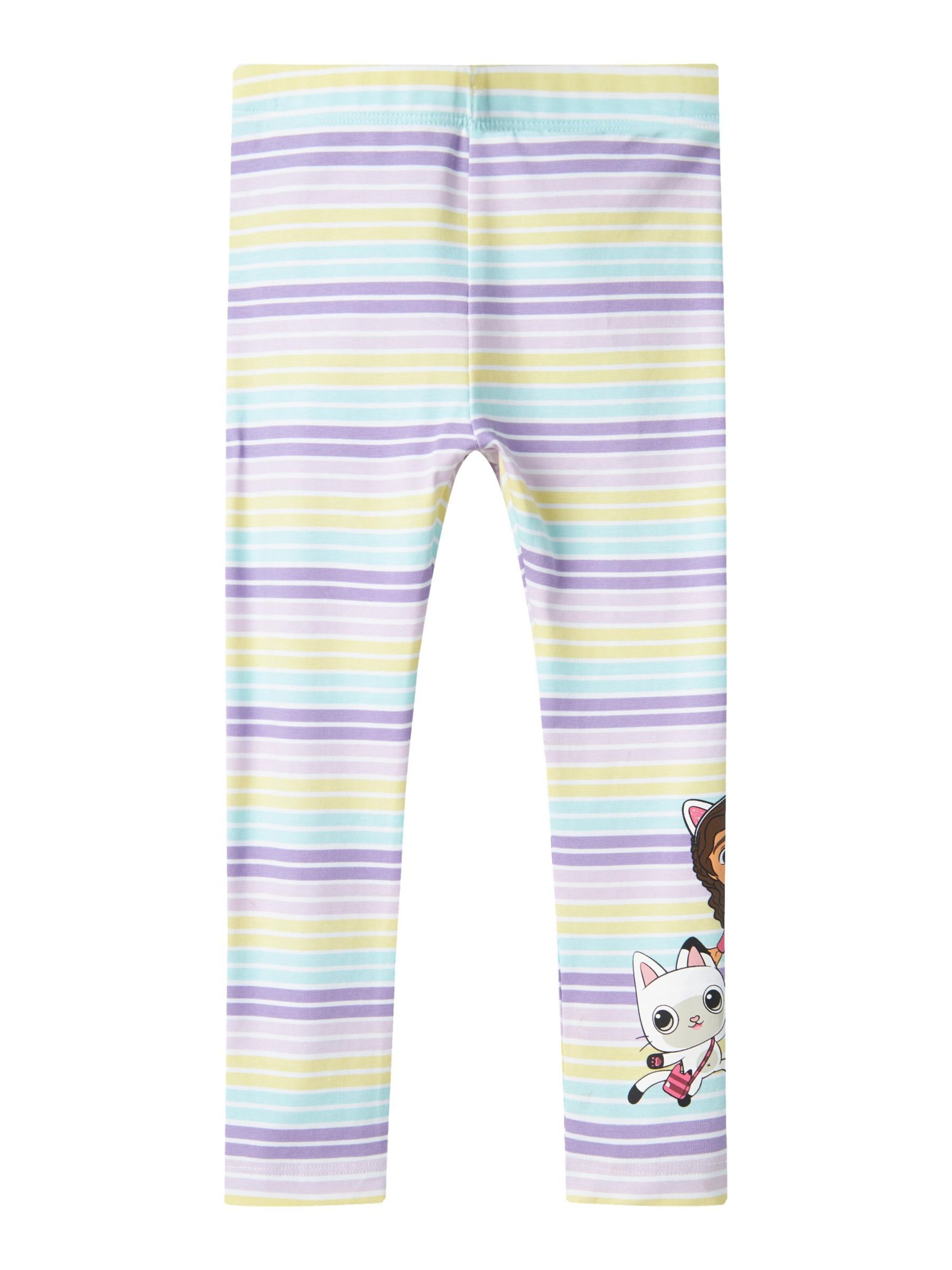 NAME IT Skinny Leggings 'NMFMena' in Lila: voorkant