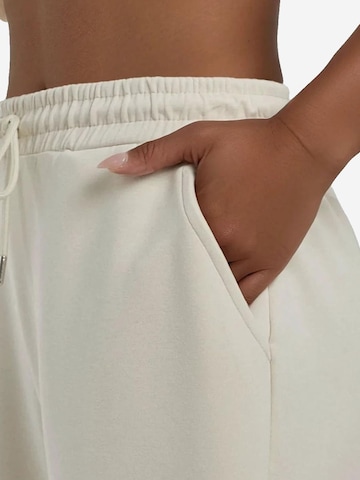 Wide Leg Pantalon Hiccup en beige
