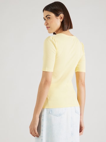 PIECES Shirt 'RUKA' in Yellow