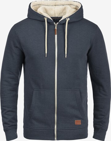 BLEND Zip-Up Hoodie 'Hulker ' in Blue: front