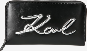 Karl Lagerfeld Peněženka – černá: přední strana
