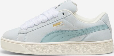 PUMA Baskets basses 'Suede XL' en bleu pastel / bleu clair / jaune d'or, Vue avec produit