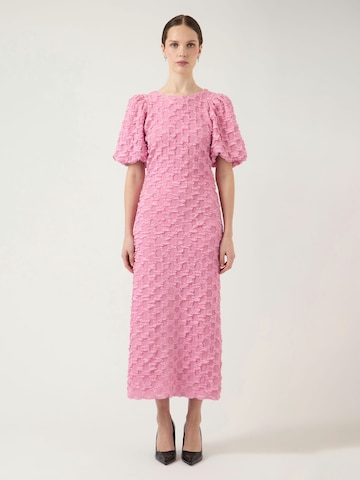 YAS Jurk in Roze: voorkant