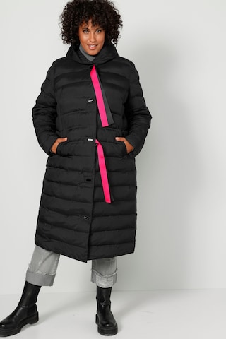 Angel of Style Winter Coat in Black