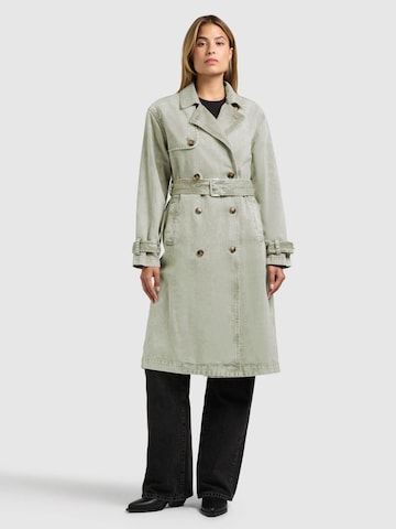 khujo Between-Seasons Coat 'Hera' in Green