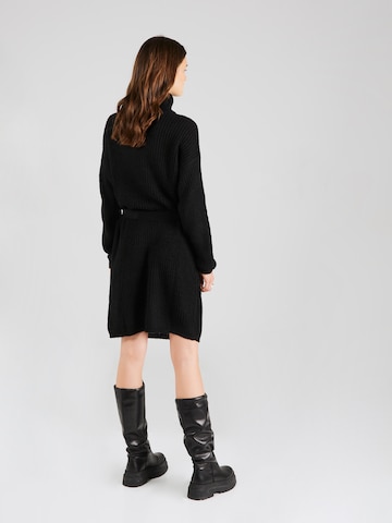 JDY Knitted dress 'MEGAN' in Black