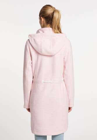 Cappotto in maglia di ICEBOUND in rosa