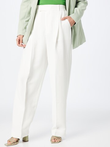 Ted Baker Wide leg Trousers with creases 'KELSYAT' in White: front